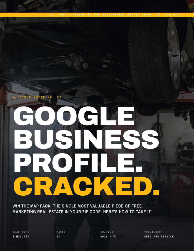 Google Business Profile — Cracked. Cover